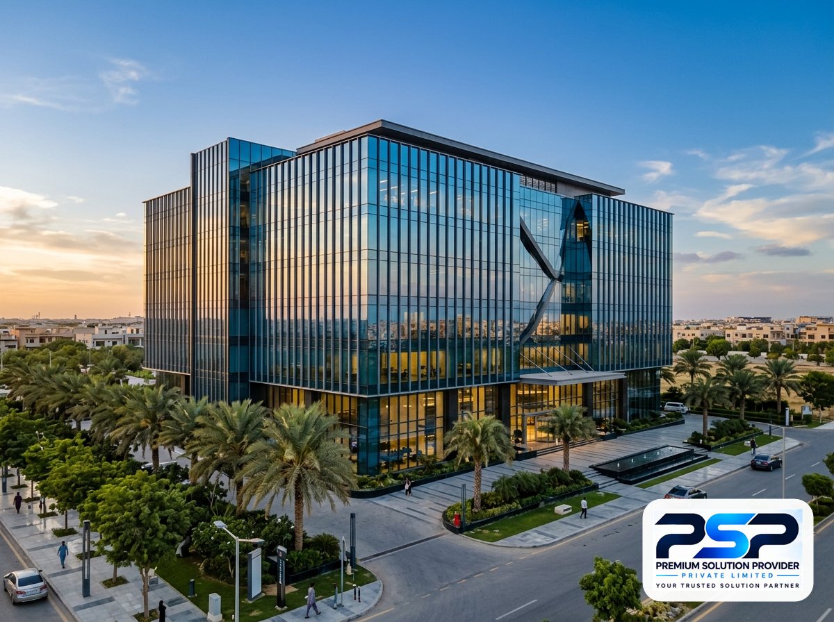 PSP company profile cover