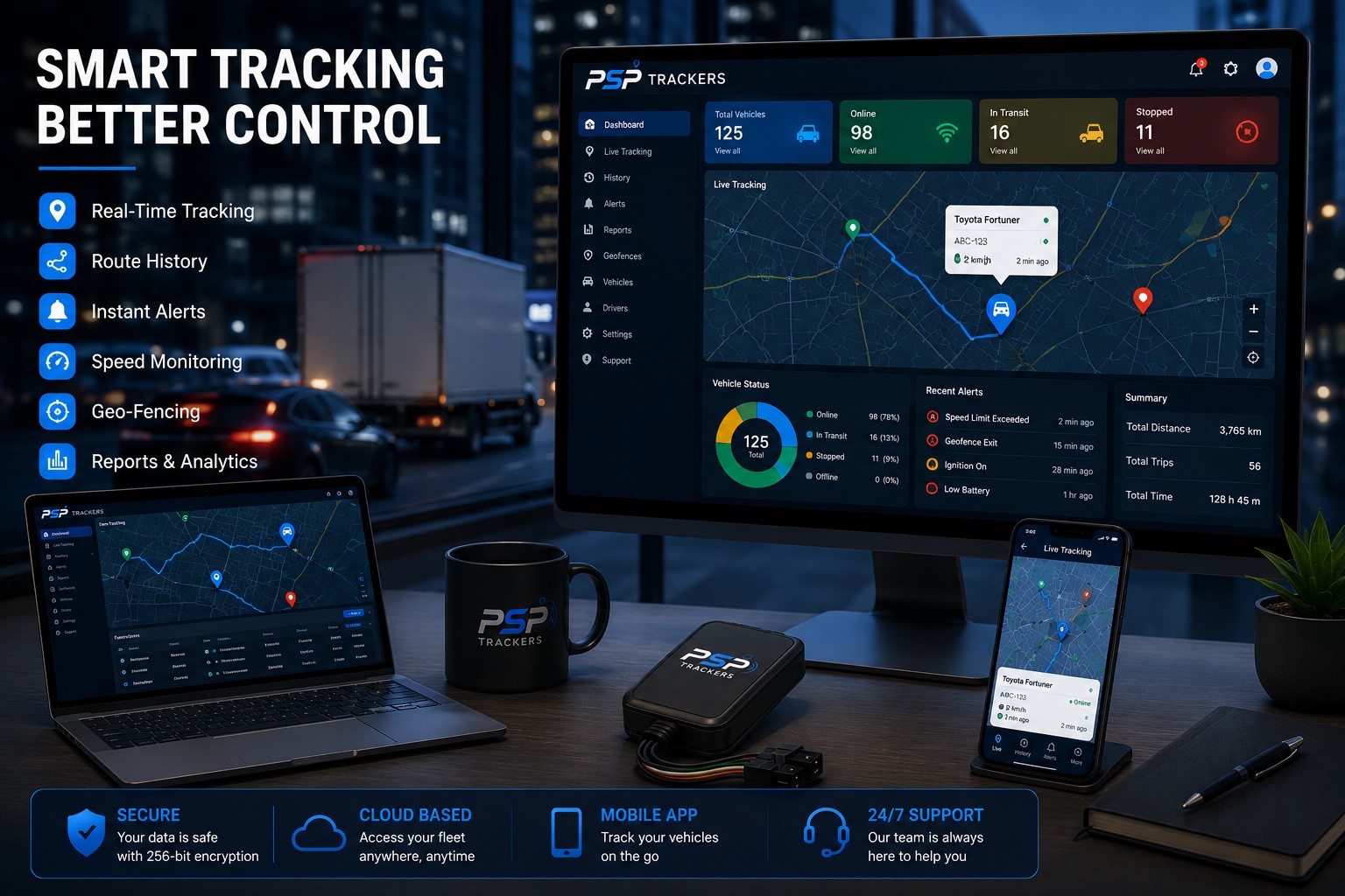 Real-Time Fleet Command Dashboard